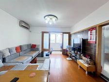 社区板状结构南北对流三房电梯端头户型采光好三个阳台