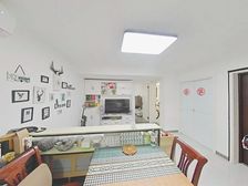 龙州小区 一梯两户 双南全明 正气两房 带双朝南花园 无遮挡