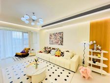 真实在售!中央公园住家装修三房丶带车位丶拎包入住丶近轻轨!!