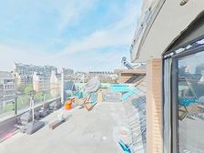 顶楼复式带 大露台业主出国定居钥匙给我了