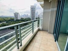 田丽实拍水清木华136平三房,有产权车位飞机户型,看世纪公园