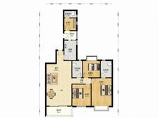 瑞虹新城,一起醉号户型 南北通3房 瑞虹商业核心,临平路地铁