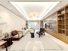 五坊园21年次新房 1梯1户样板房 1比2车位 4房3卫南北