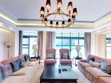 观澜湖翡翠湾别墅,豪华装修,保养很好,一线临湖,看房方便