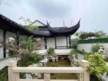 (实地拍摄)济南的别墅!背山面水中式苏派别墅,有格调双拼社区