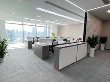 南山 前海鲤鱼门地铁口150平精装带家私办公室写字楼出租