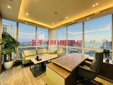 CBD国贸丨精装280㎡高层丨全套家具丨有5个隔间丨双面采光