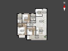 新出 美的旭辉天赋 冠英和明德学区 温馨小户型 价格捡漏