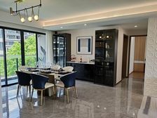 海口观澜湖上东三区 板式洋楼南北通透。单机12000一平