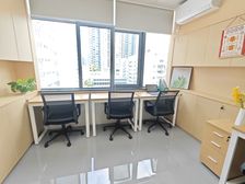 华新地铁口 出租2-6人靠窗写字楼 1380元起 费用全包