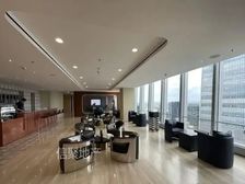 CBD国贸大厦精装带家具,商务中心联合办公界的天花板,