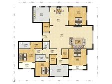 价格好谈 景观海河 改善大平层 海河大观 4室2厅 没住过