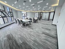 地铁口 49元精装全配 蓝海大厦285平 4办20工位随时看