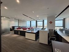 万博地铁口 甲级写字楼 出租 带家具全落地窗 景观好