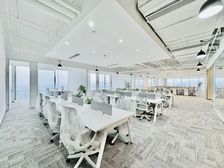 视野无遮挡!攀成钢地标建筑(650平职场)9隔间!正对电梯口