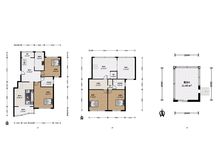电梯复式房,3代温馨大家庭,带大露台,2层半,空中之城