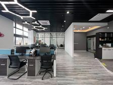 新出精装办公室11号线马陆地铁站家具全配朝南双面采光