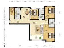 河西海河大观电梯新房观景房看房方便小区环境好