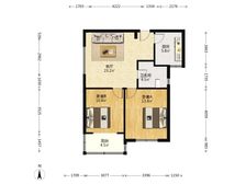 新上电梯正气2房 中高层采光好 税费各付 装修好可拎包入住