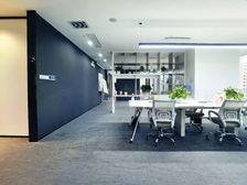 VR实拍!京基滨河时代大厦 200平精装带家私 南向看海景