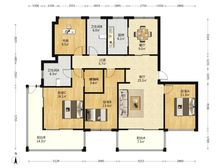 花语江南:湖墅湖湖景房.带大转角阳台.精装可拎包入住.有车位