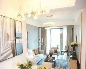 青龙湖畔临湖必看跃层 金地大湖风华精装跃层花园40㎡