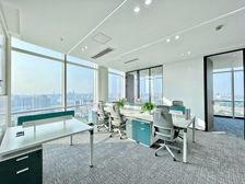 槐树店双地铁!双面采光·唯美视野!2隔间12工位!24H空调
