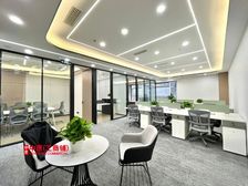 人民广场地铁口丨来福士广场丨精装170平带家具丨直接拎包办公