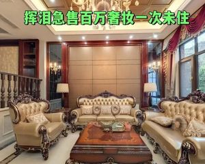 房主年底去国外,腾资产急售,实得面积约400㎡,百万奢妆未住