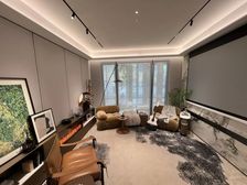 落地窗精装修大四居、全体智能家具、小区中间位置、景观爆棚