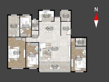 璟尚雅宸 精装 没住过 房东去外地 非常着急卖 可大刀