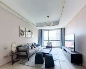 新中式软装精装修,楼间距大,采光视野好,没有住过