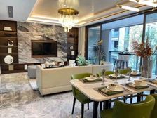 (巴-蜀小學)现房别墅,实得210平送车位,轻轨站800米