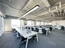 丰台科技园 总部基地500平整层办公室出租 精装修带家具