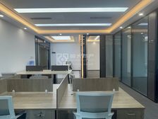 特价! UCC浙商旁万科大厦精装家具齐全,5隔间办公室出租!