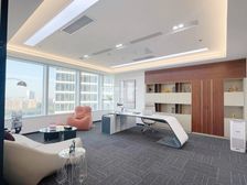 国贸中心甲级写字楼362平中层办公空间出租,拎包即可办公。