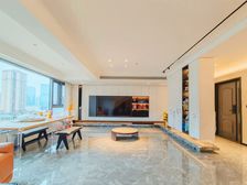 光环旁顶跃洋房 带100多平大露台 全屋新风地暖中央空调