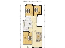 御沁园公寓醴溪学堂 150.1平3居 南向精装修 视野无遮挡