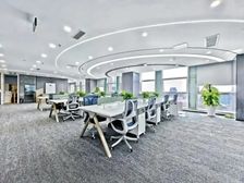 无中介费!天府三街400平职场(8隔间50工位)科技风格装修