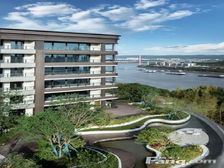 (200平大花园)重庆江北嘴豪宅,2梯2户板式,现房大平层