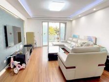 18平阳台! 南北阳台日照充裕不在潮湿 前后花园小桥流水