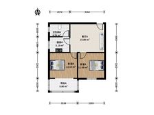 新出喜鹊双南2房3楼,7/13长清站300米,近世博文化公园