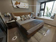 永旺旁 都会星宸 精装修带地暖中央空调 户型方正 无任何税费