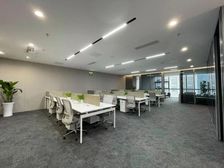 龙华长江中心!78特价!300平精装办公室!配全套家私