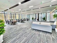 地铁 豪华装修500平办公空间 空调自控家私全齐出租