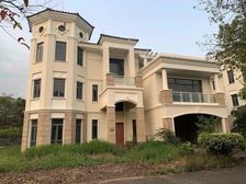 三正卧龙山纯独栋别墅660平 中空毛坯 超大花园 端头位置