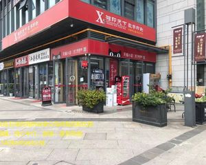 房东急售!中坝地铁口转角双开间旺铺《天猫小店》年租15万