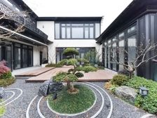 姑苏平江路次新小区 拙政江南 地上两层地下两层 超大院子奢华