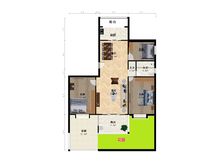 3开间朝南带大院子,南北通透带双阳台,有钥匙,诚心卖,价可谈