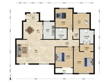 森兰绿城御园标杆主力户型,洋房带露台,只在挂牌